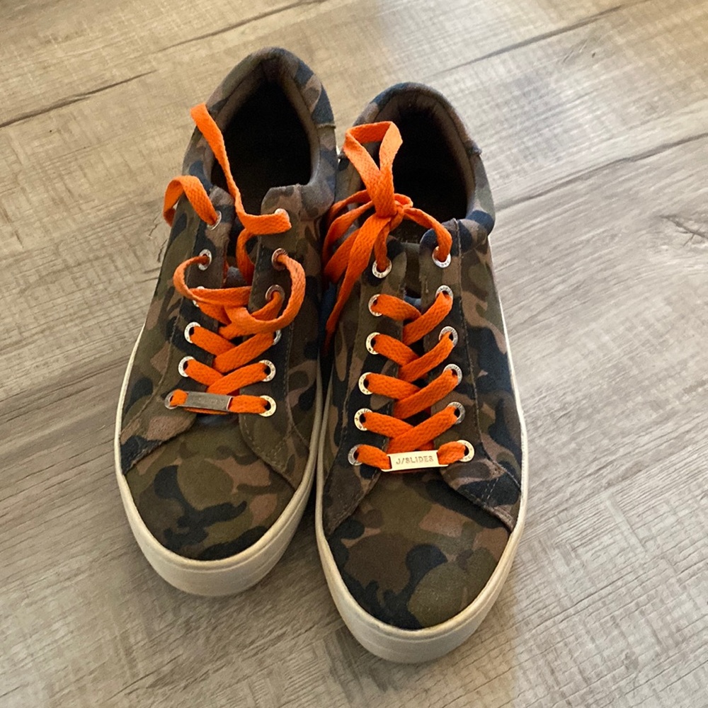 J/Slides Camo Platform Sneaker